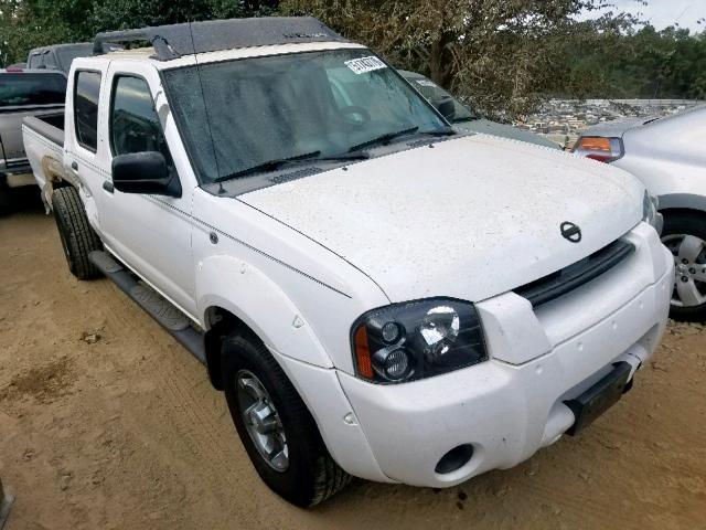 1N6ED27T64C459587 - 2004 NISSAN FRONTIER C WHITE photo 1