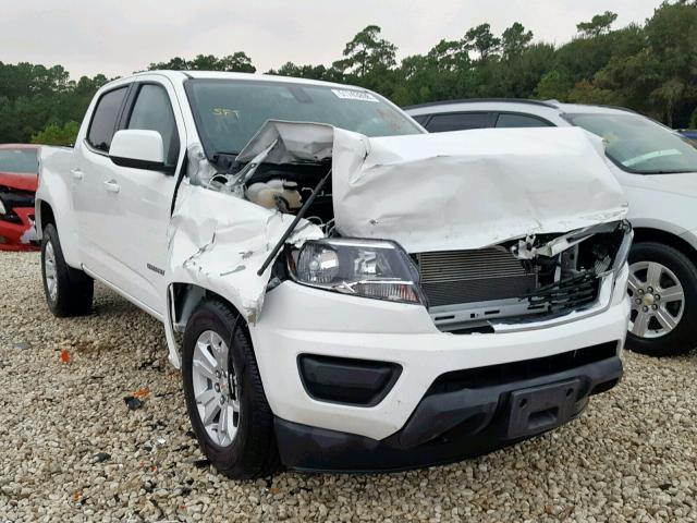 1GCGSCEA2J1130546 - 2018 CHEVROLET COLORADO L WHITE photo 1