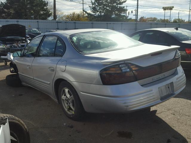 1G2HX54K824199855 - 2002 PONTIAC BONNEVILLE SILVER photo 3