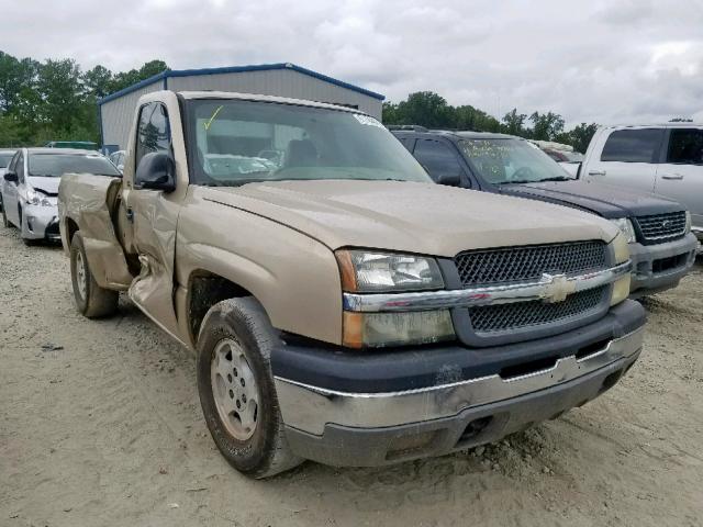 1GCEC14X54Z281255 - 2004 CHEVROLET SILVERADO TAN photo 1