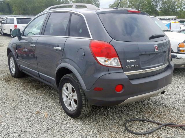 3GSCL33P38S628500 - 2008 SATURN VUE XE GRAY photo 3