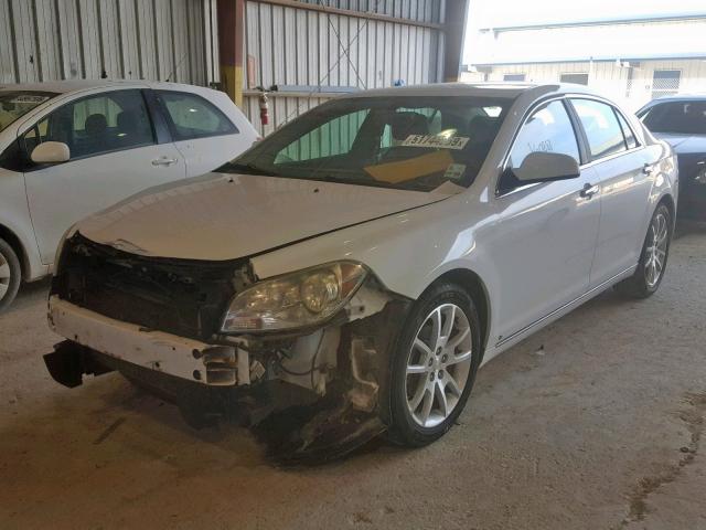 1G1ZK57B19F187175 - 2009 CHEVROLET MALIBU LTZ WHITE photo 2