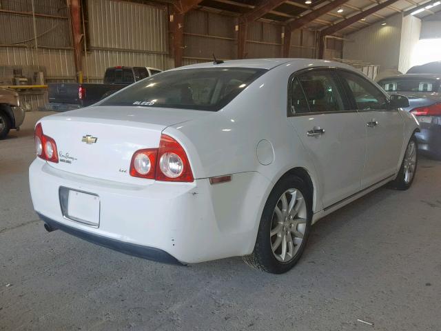 1G1ZK57B19F187175 - 2009 CHEVROLET MALIBU LTZ WHITE photo 4