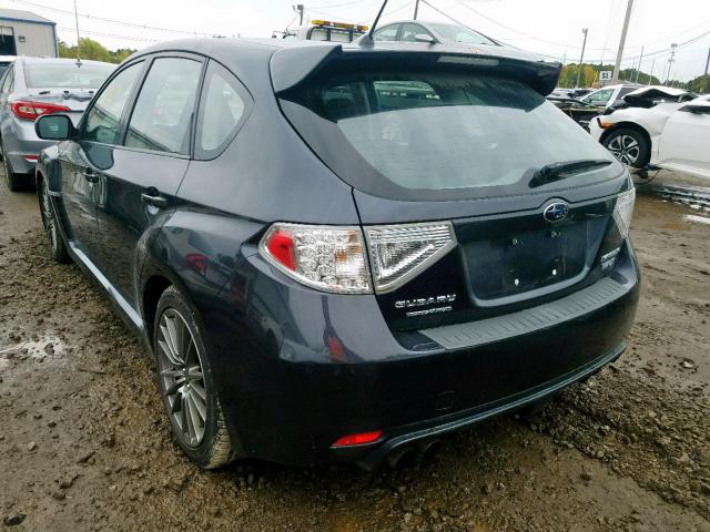 JF1GR7E63DG872962 - 2013 SUBARU IMPREZA WR GRAY photo 3