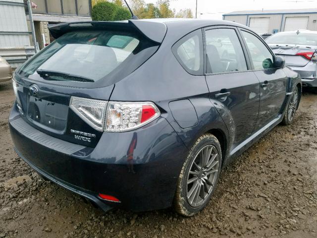 JF1GR7E63DG872962 - 2013 SUBARU IMPREZA WR GRAY photo 4