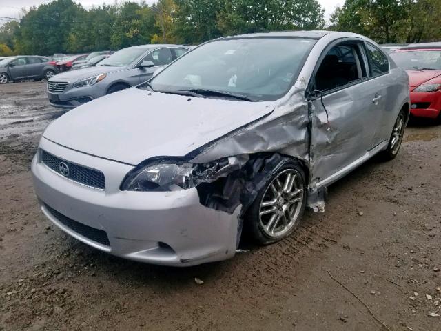 JTKDE177860110002 - 2006 TOYOTA SCION TC ვერცხლისფერი ფოტო 2