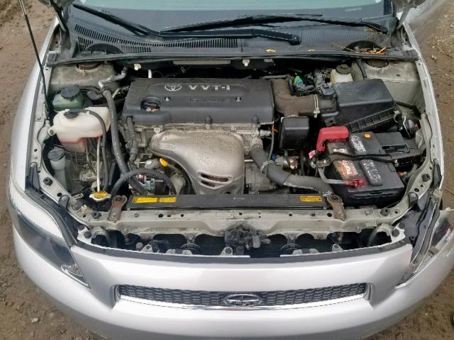 JTKDE177860110002 - 2006 TOYOTA SCION TC ვერცხლისფერი ფოტო 7
