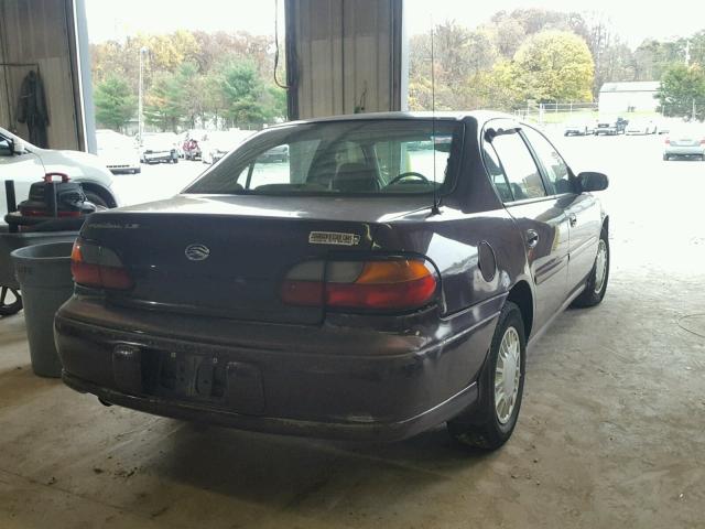 1G1NE52J7Y6341309 - 2000 CHEVROLET MALIBU LS ბურგუნდია ფოტო 4