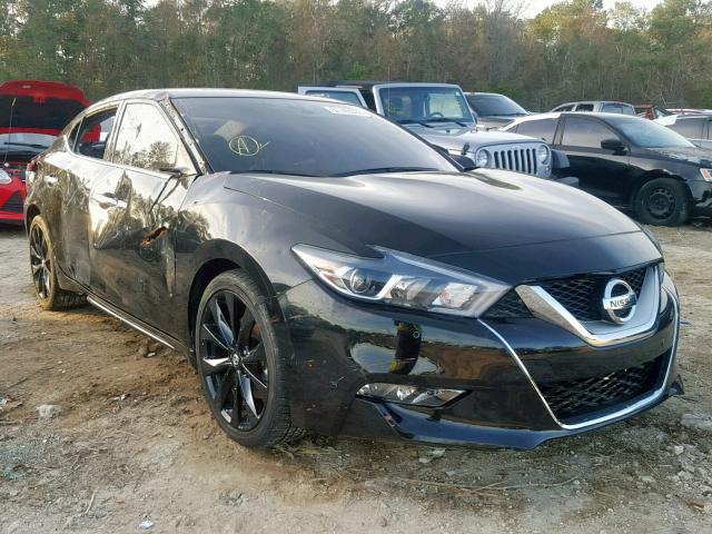 1N4AA6AP0HC457147 - 2017 NISSAN MAXIMA 3.5 BLACK photo 1