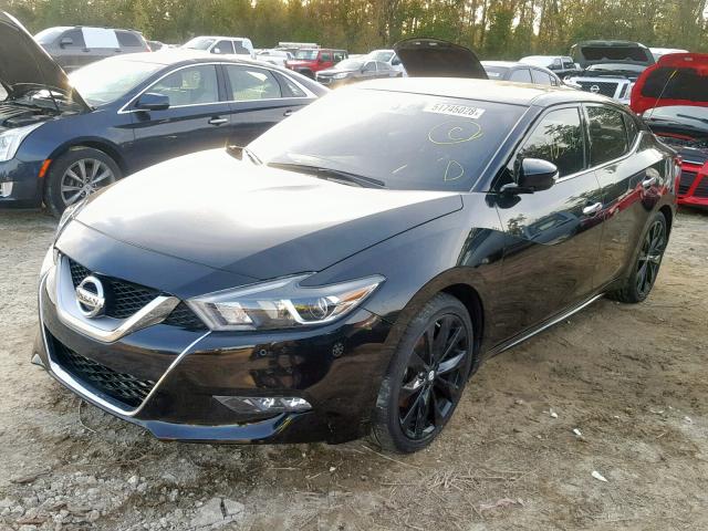 1N4AA6AP0HC457147 - 2017 NISSAN MAXIMA 3.5 BLACK photo 2