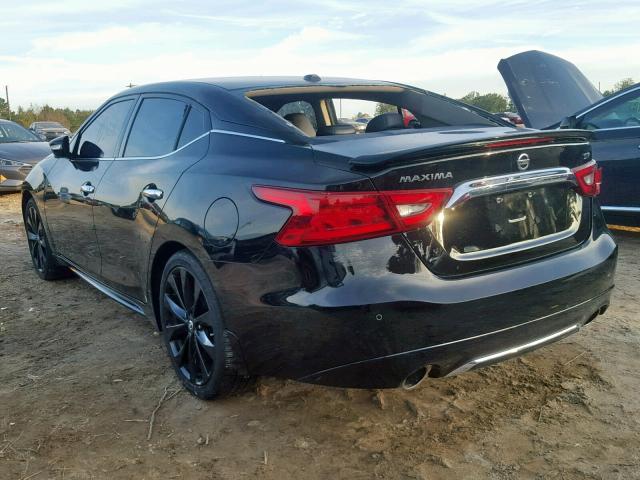 1N4AA6AP0HC457147 - 2017 NISSAN MAXIMA 3.5 BLACK photo 3