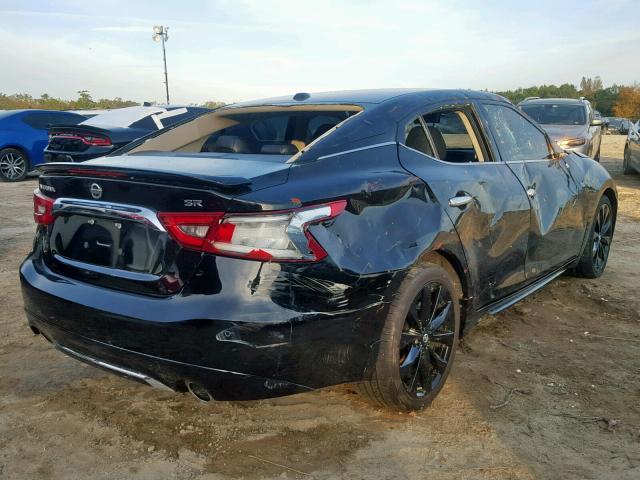 1N4AA6AP0HC457147 - 2017 NISSAN MAXIMA 3.5 BLACK photo 4