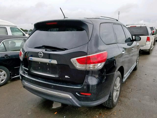 5N1AR2MN4DC610849 - 2013 NISSAN PATHFINDER BLACK photo 4