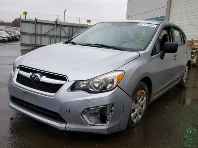 JF1GPAA68CH214491 - 2012 SUBARU IMPREZA BA SILVER photo 2