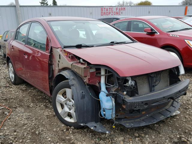 3N1AB61E98L747917 - 2008 NISSAN SENTRA 2.0 BURGUNDY photo 1