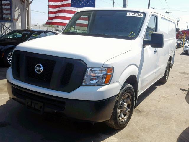 1N6BF0KY7HN805015 - 2017 NISSAN NV 1500 S WHITE photo 2