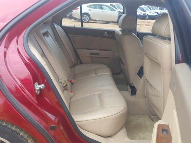 1G6DC67A550149802 - 2005 CADILLAC STS RED photo 6