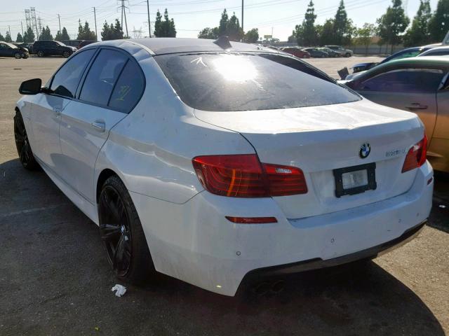 WBAXA5C59GD691898 - 2016 BMW 535 D WHITE photo 3