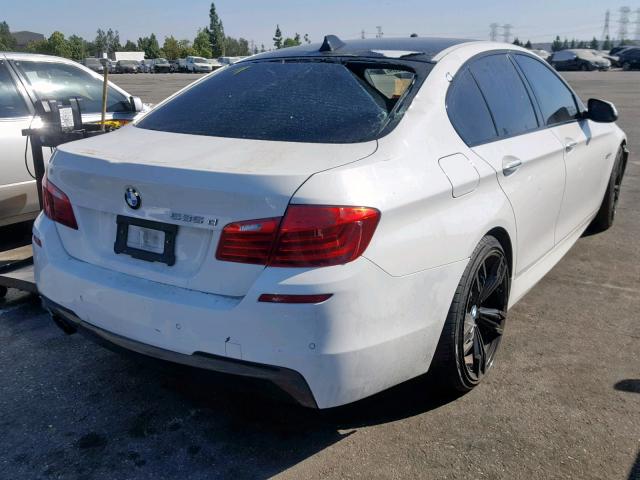 WBAXA5C59GD691898 - 2016 BMW 535 D WHITE photo 4