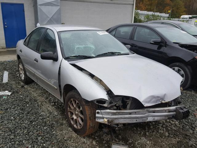 1G1JC524117225571 - 2001 CHEVROLET CAVALIER B SILVER photo 1