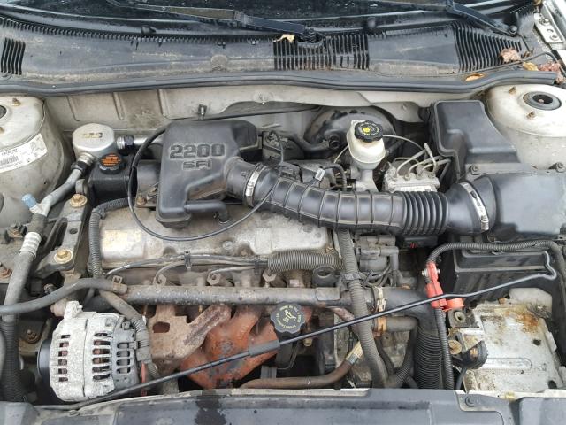 1G1JC524117225571 - 2001 CHEVROLET CAVALIER B SILVER photo 7