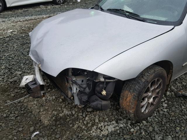 1G1JC524117225571 - 2001 CHEVROLET CAVALIER B SILVER photo 9