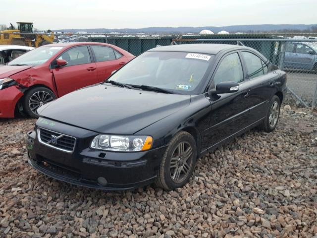 YV1RS592X82699490 - 2008 VOLVO S60 2.5T BLACK photo 2