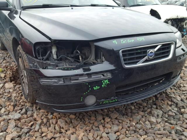 YV1RS592X82699490 - 2008 VOLVO S60 2.5T BLACK photo 9