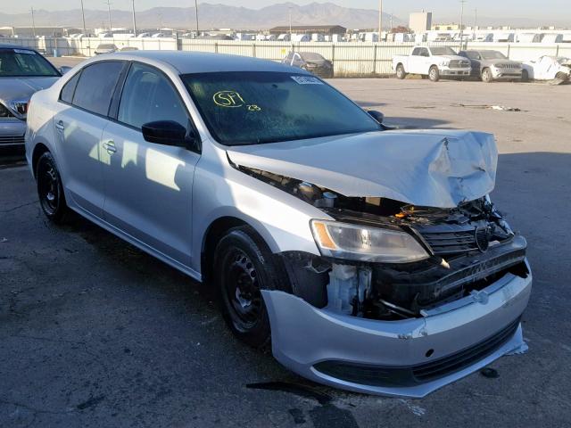 3VW2K7AJ4EM325111 - 2014 VOLKSWAGEN JETTA BASE 银色 照片 1