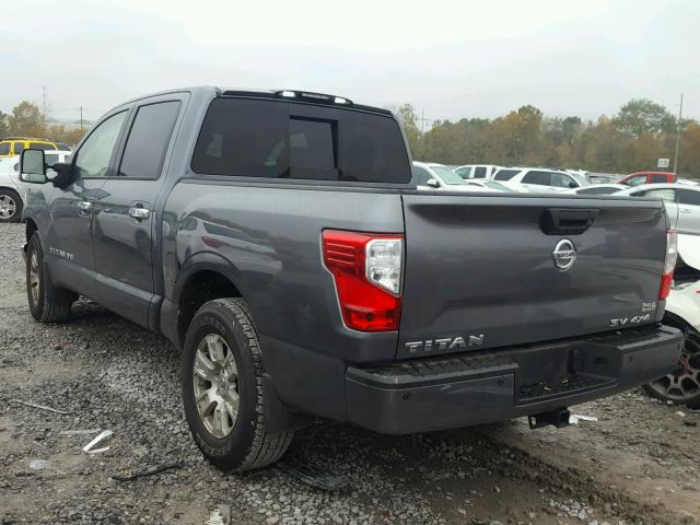 1N6AA1E54JN514236 - 2018 NISSAN TITAN SV SILVER photo 3