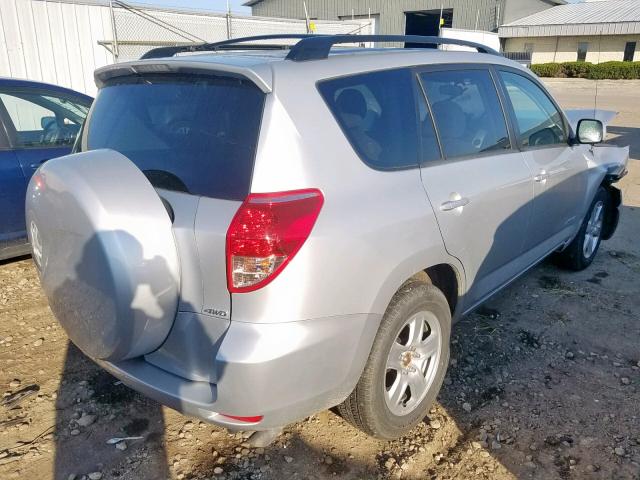 JTMBK31V285066210 - 2008 TOYOTA RAV4 LIMIT SILVER photo 4