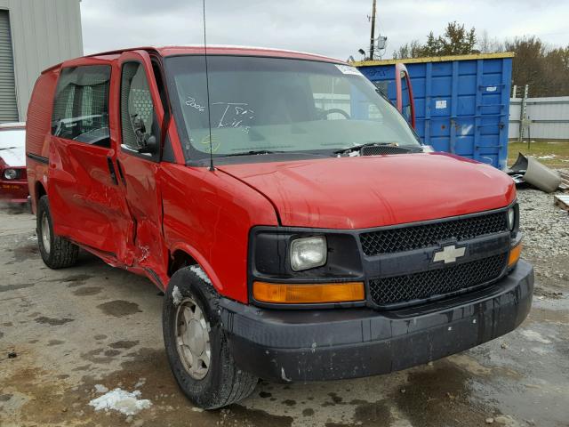 1GCFG15T961255442 - 2006 CHEVROLET EXPRESS G1 RED photo 1