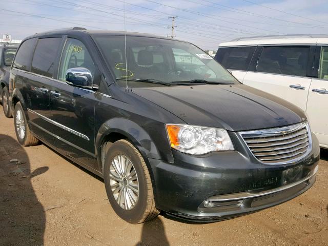 2C4RC1GG2CR370142 - 2012 CHRYSLER TOWN & COU GRAY photo 1