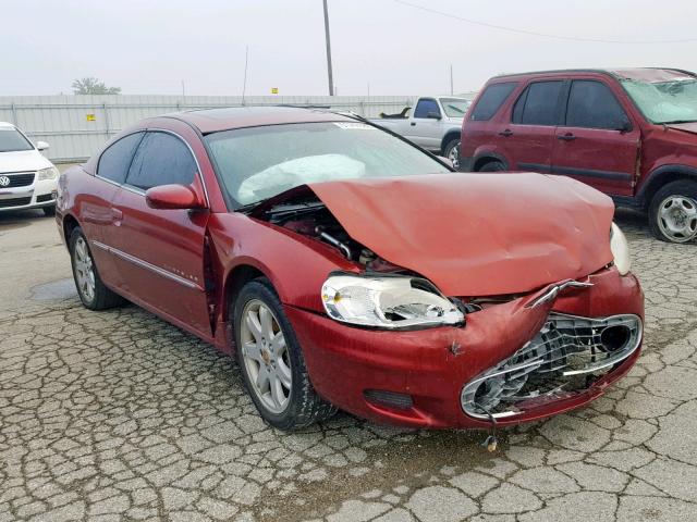 4C3AG52H81E071650 - 2001 CHRYSLER SEBRING LX MAROON photo 1