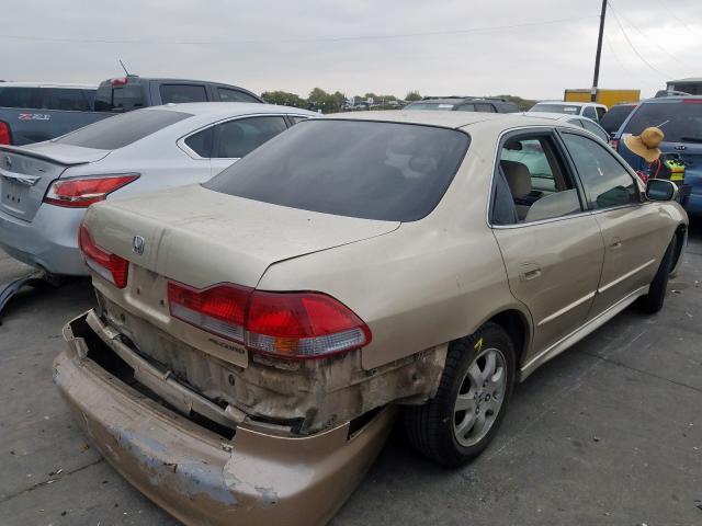 JHMCG55621C003497 - 2001 HONDA ACCORD EX TAN photo 4