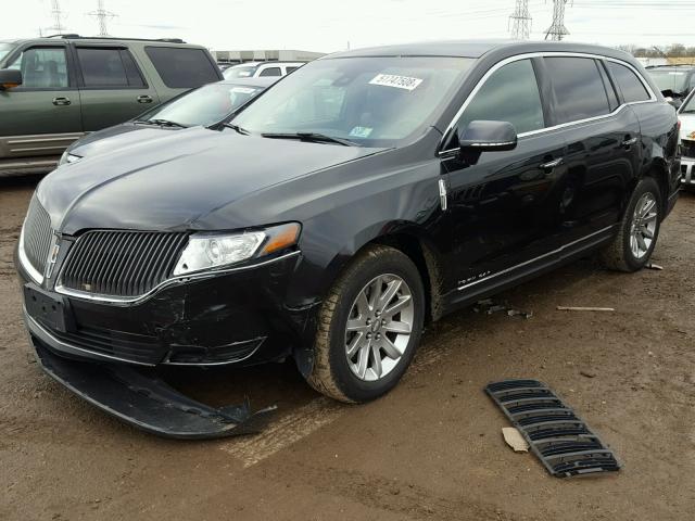 2LMHJ5NKXEBL54069 - 2014 LINCOLN MKT BLACK photo 2