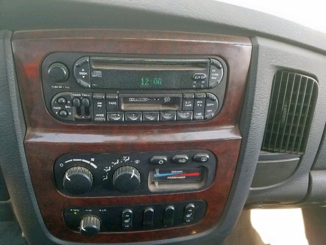 3D3KU28D43G767406 - 2003 DODGE RAM 2500 S RED photo 9