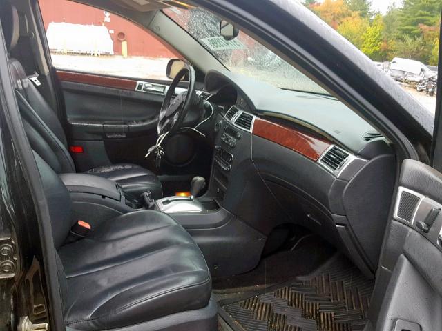 2C8GF68444R386469 - 2004 CHRYSLER PACIFICA BLACK photo 5