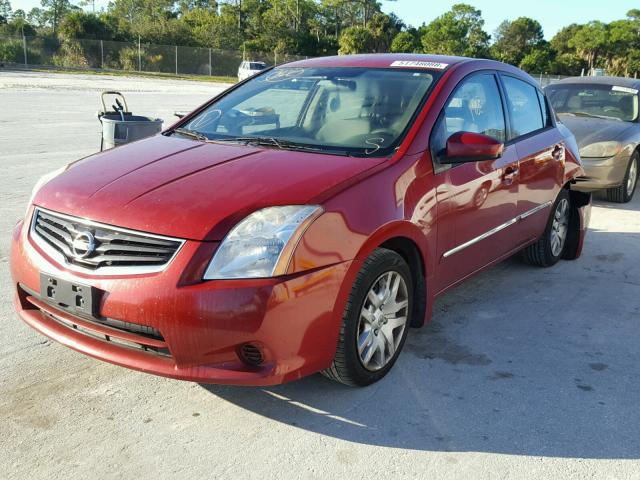 3N1AB6AP1CL708281 - 2012 NISSAN SENTRA 2.0 RED photo 2