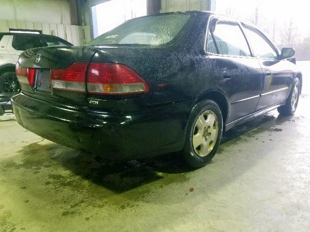 1HGCG16552A013942 - 2002 HONDA ACCORD EX BLACK photo 4