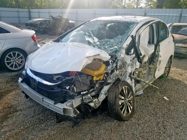 3HGGK5H83JM707626 - 2018 HONDA FIT EX WHITE photo 2