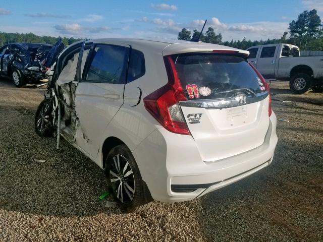 3HGGK5H83JM707626 - 2018 HONDA FIT EX WHITE photo 3