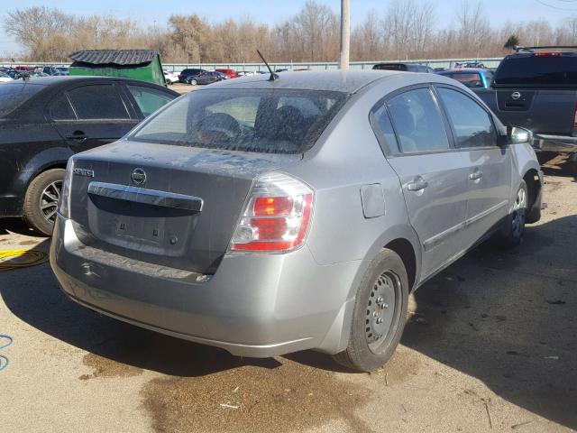 3N1AB6AP8AL718710 - 2010 NISSAN SENTRA 2.0 SILVER photo 4