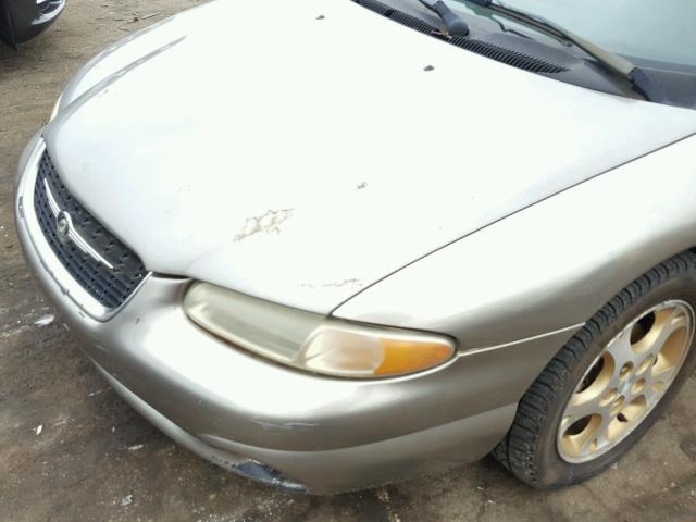 3C3EL55H2XT581057 - 1999 CHRYSLER SEBRING JX GRAY photo 9