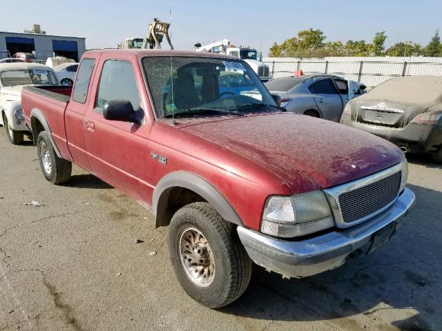 1FTZR15X1WTA64449 - 1998 FORD RANGER SUP RED photo 1