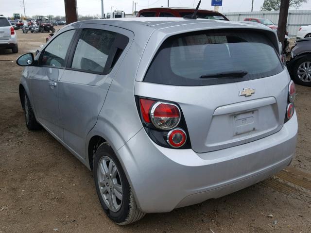 1G1JA6SH5C4230078 - 2012 CHEVROLET SONIC LS 银色 照片 3