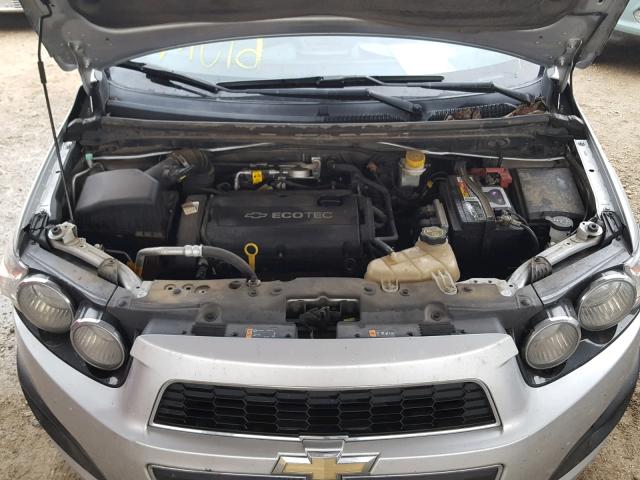 1G1JA6SH5C4230078 - 2012 CHEVROLET SONIC LS 银色 照片 7