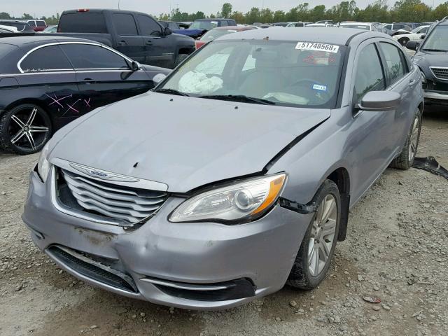 1C3CCBBB9DN539292 - 2013 CHRYSLER 200 TOURIN GRAY photo 2