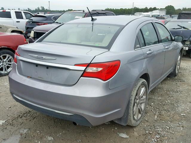 1C3CCBBB9DN539292 - 2013 CHRYSLER 200 TOURIN GRAY photo 4