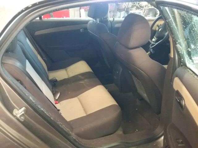 1G1ZC5E01CF112479 - 2012 CHEVROLET MALIBU 1LT GOLD photo 6